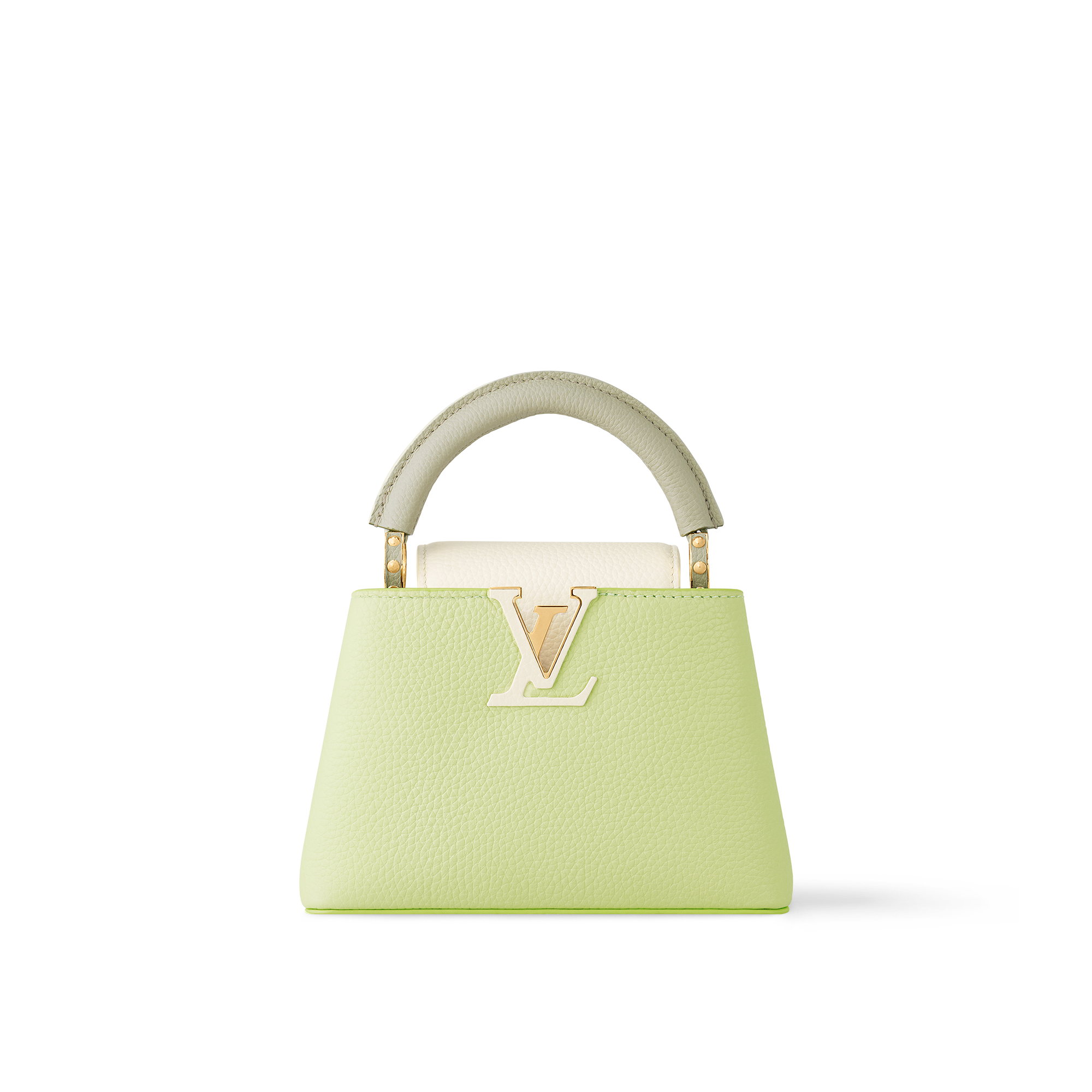 Green and white louis best sale vuitton bag